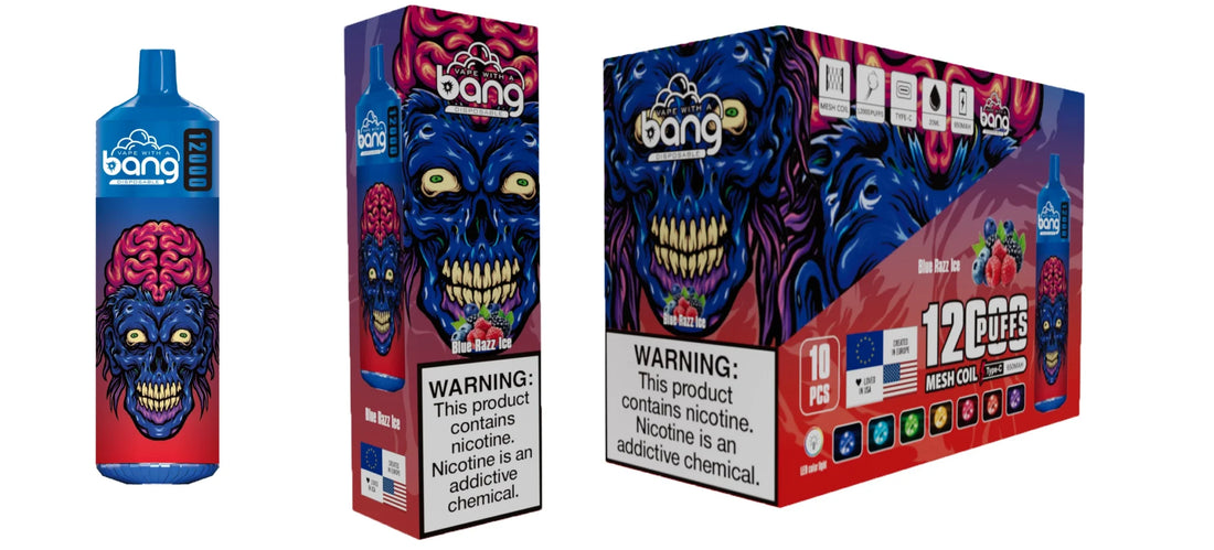 Bang King 12K Blue Razz Ice